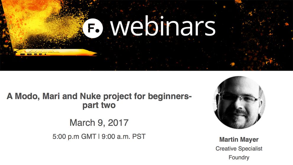 image for the event: A Modo, Mari and Nuke Project Part II