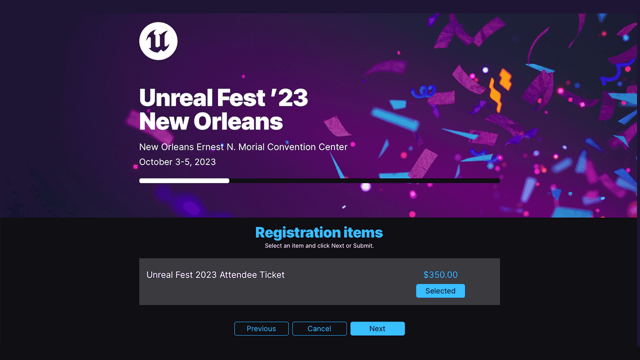 Unreal Fest Tickets on Sale news story