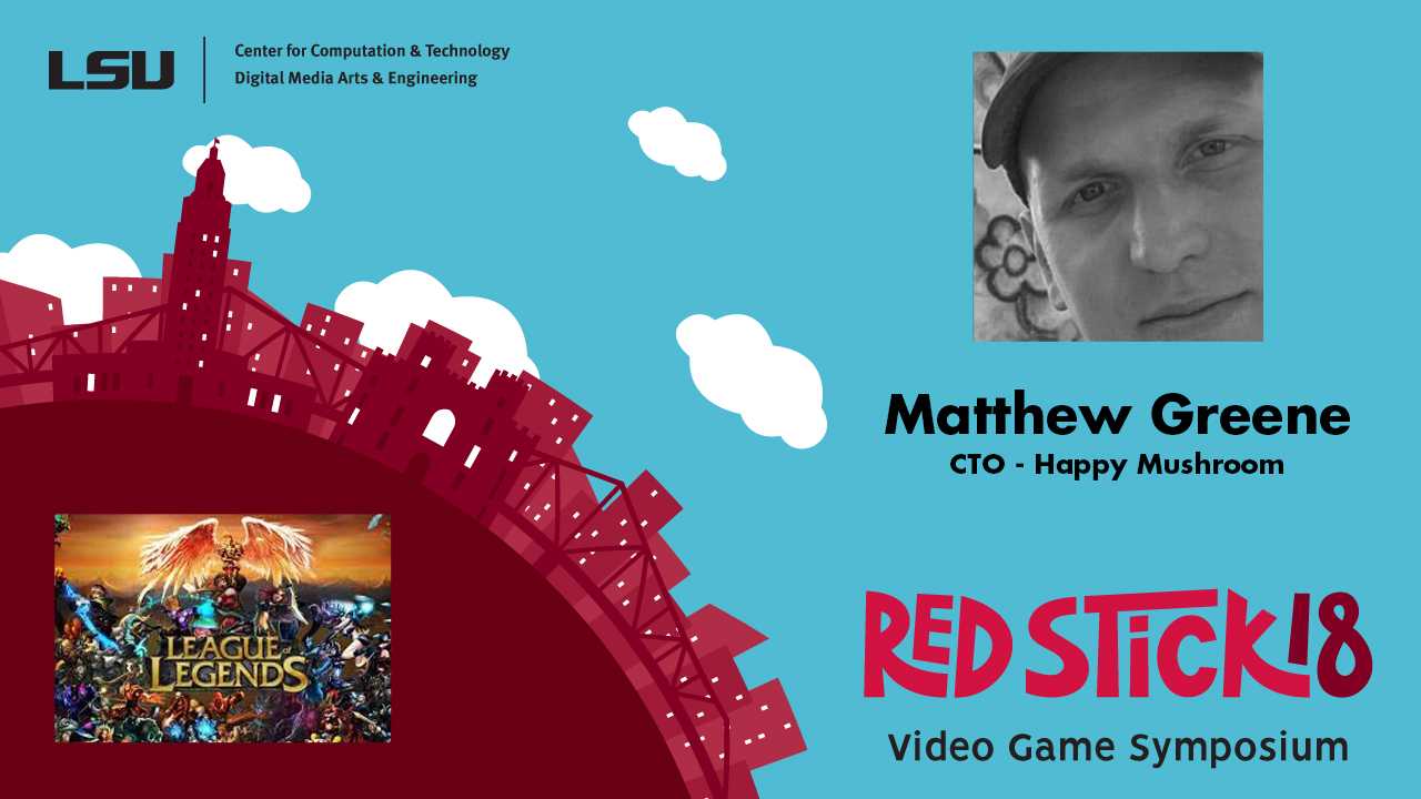 RedStick Video Game Symposium Welcomes Matthew Greene news story