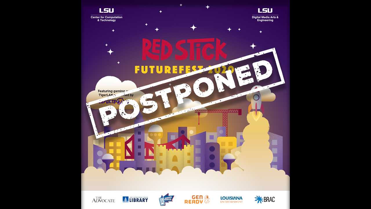 Redstick 2020 FutureFest Postponed news story