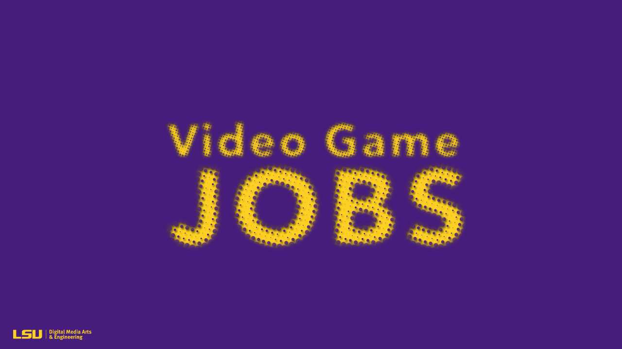 We launched VideoGameJobs.xyz to help you succeed in video games., Video  Game Jobs posted on the topic