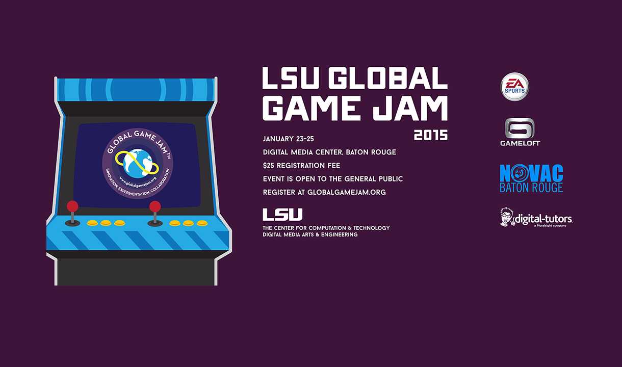 LSU Global Game Jam 2015 news author