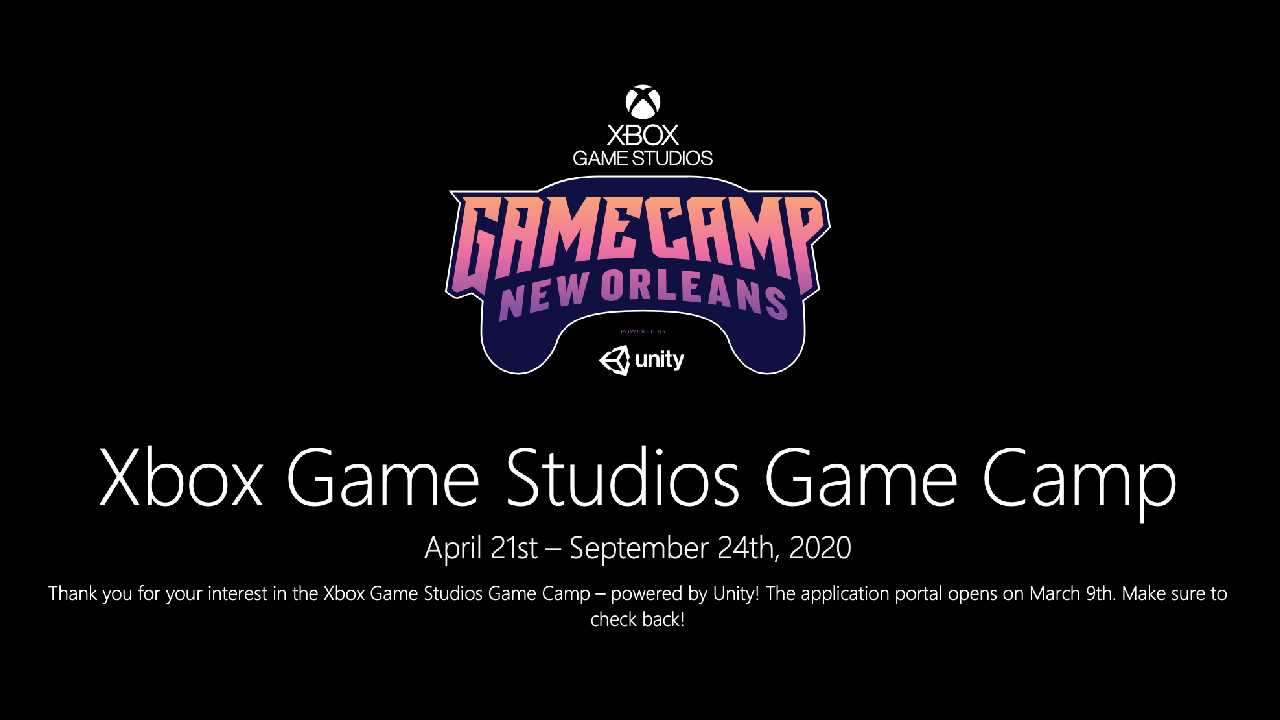 Microsoft Game Studios Game Camp news author