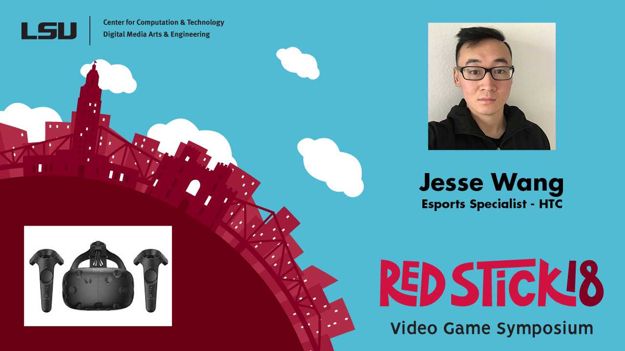 RedStick Video Game Symposium Welcomes Jesse Wang news author