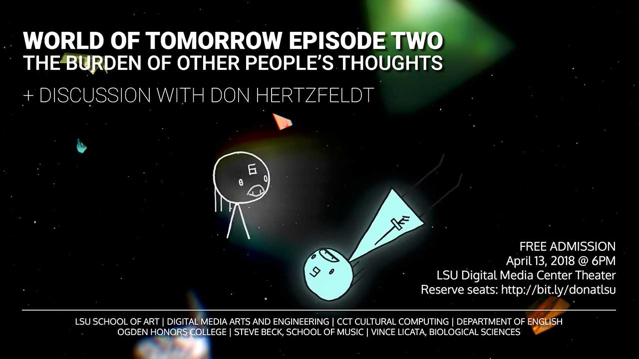 World of Tomorrow Episode Two news author