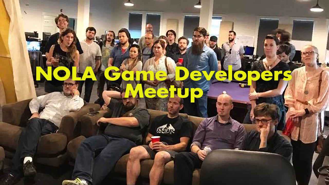 NOLA Game Developers Meetup March '21 news story