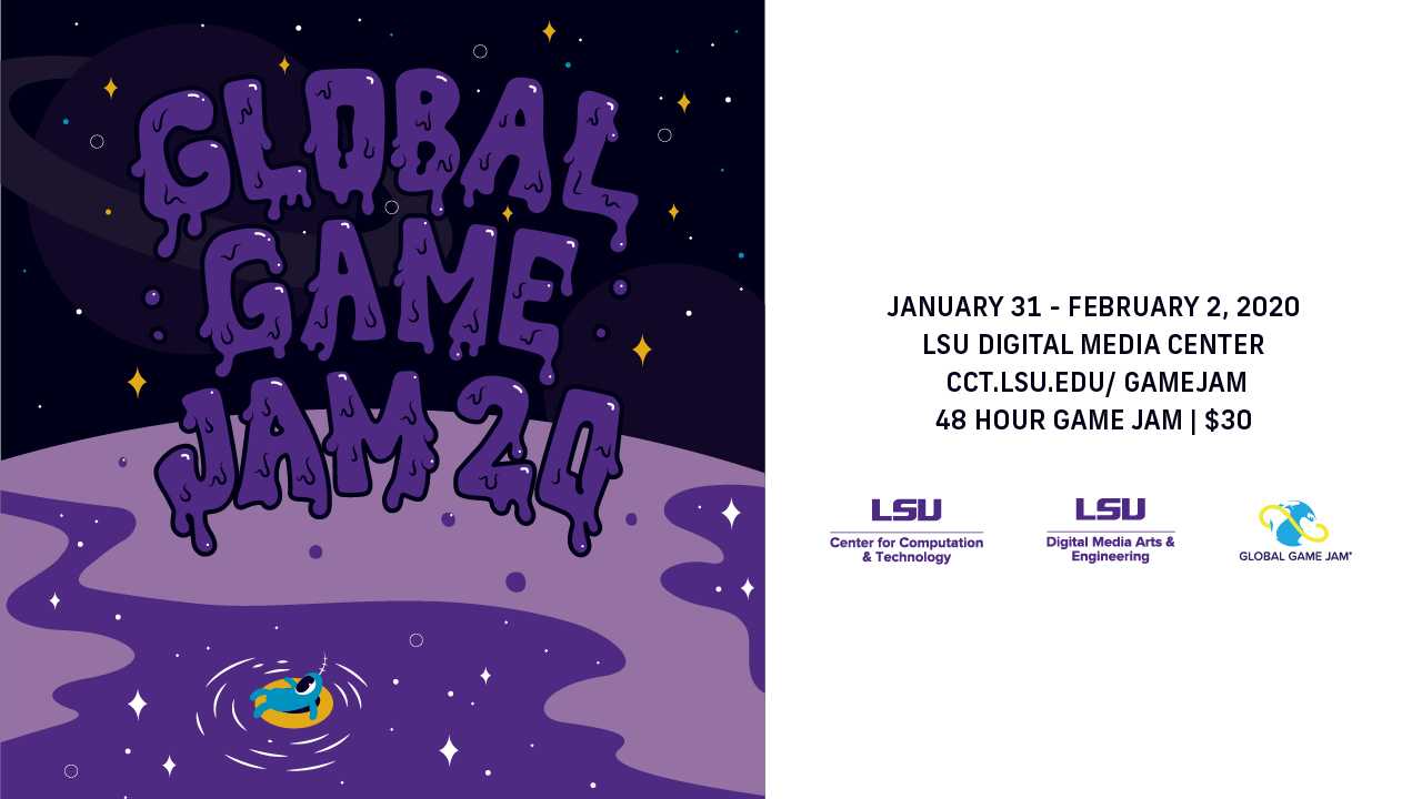 LSU Global Game Jam 2020 news author