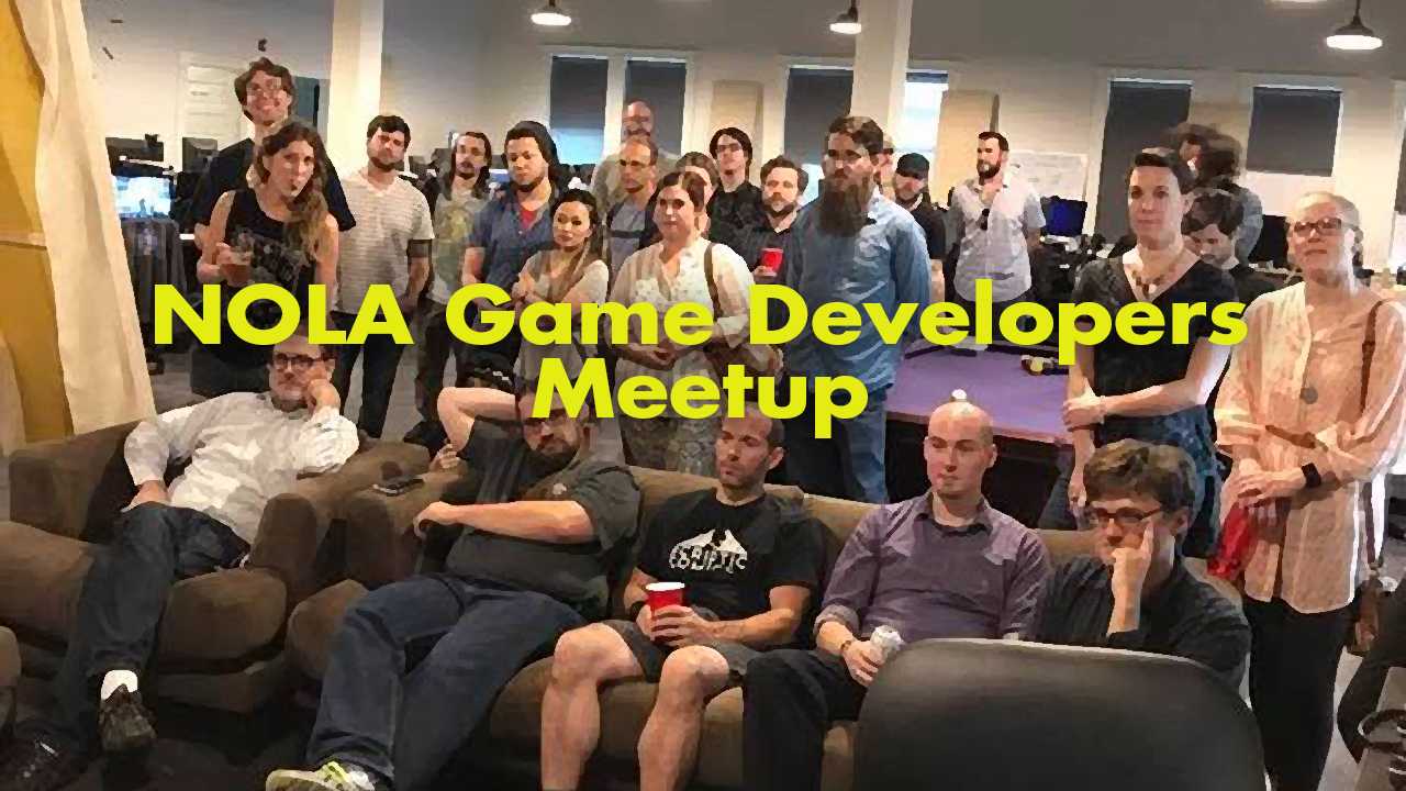 NOLA Game Developers Meetup May '19 news story
