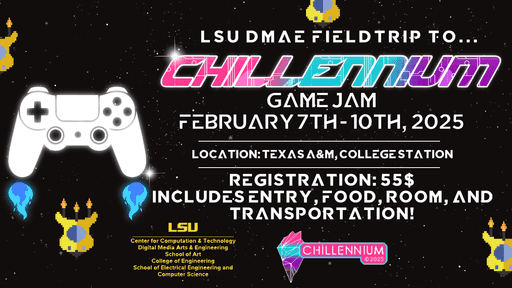 LSU - Chillennium 2024 event poster