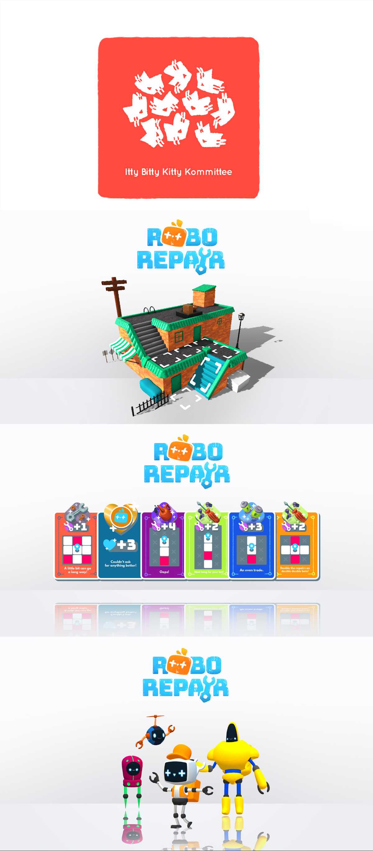 Screenshots of Robo Repair