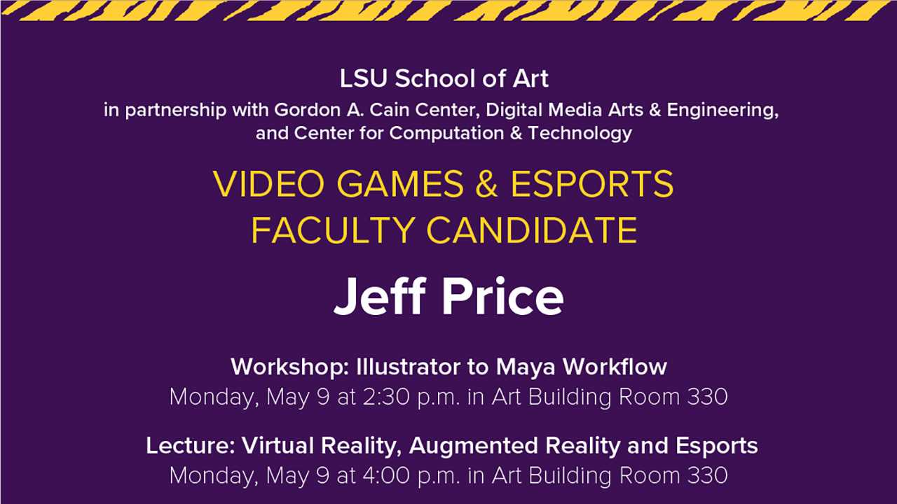 Jeff Price Lecture news story