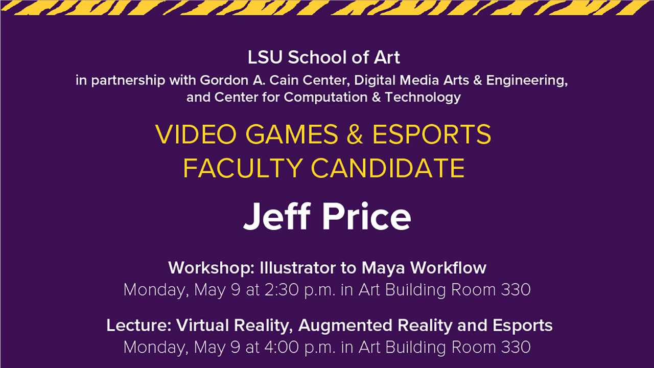 Jeff Price Workshop news story