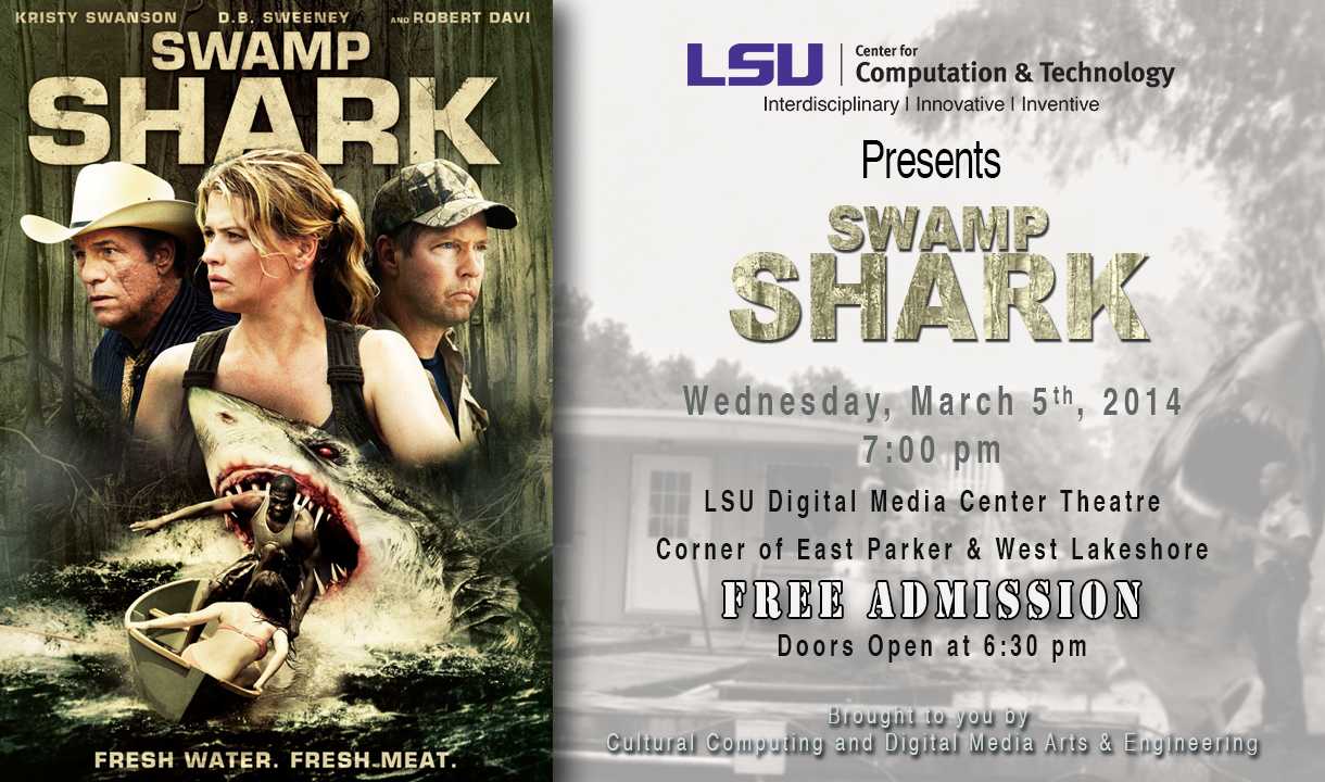 swamp shark poster