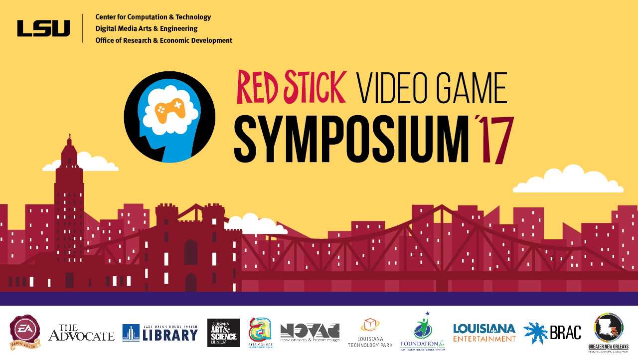 Redstick Video Game Symposium 2017 Schedule Announced news author
