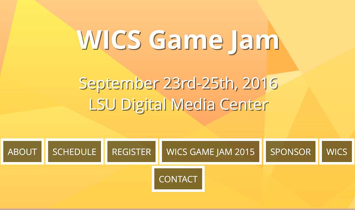 WICS Game Jam news story