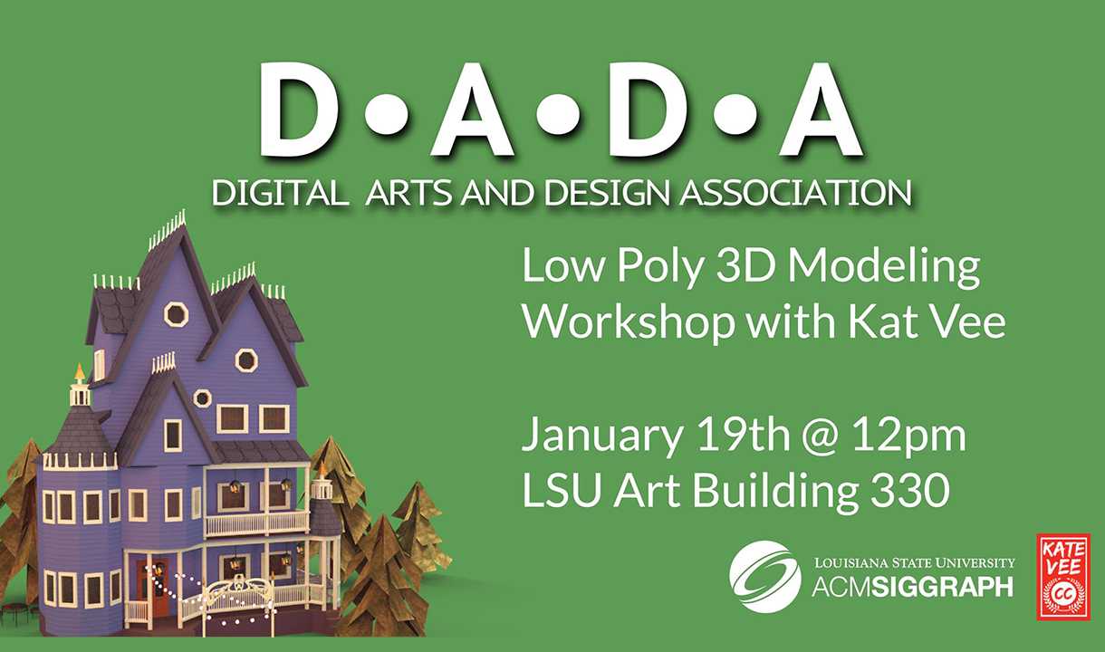 D.A.D.A presents Low Poly Modeling news story